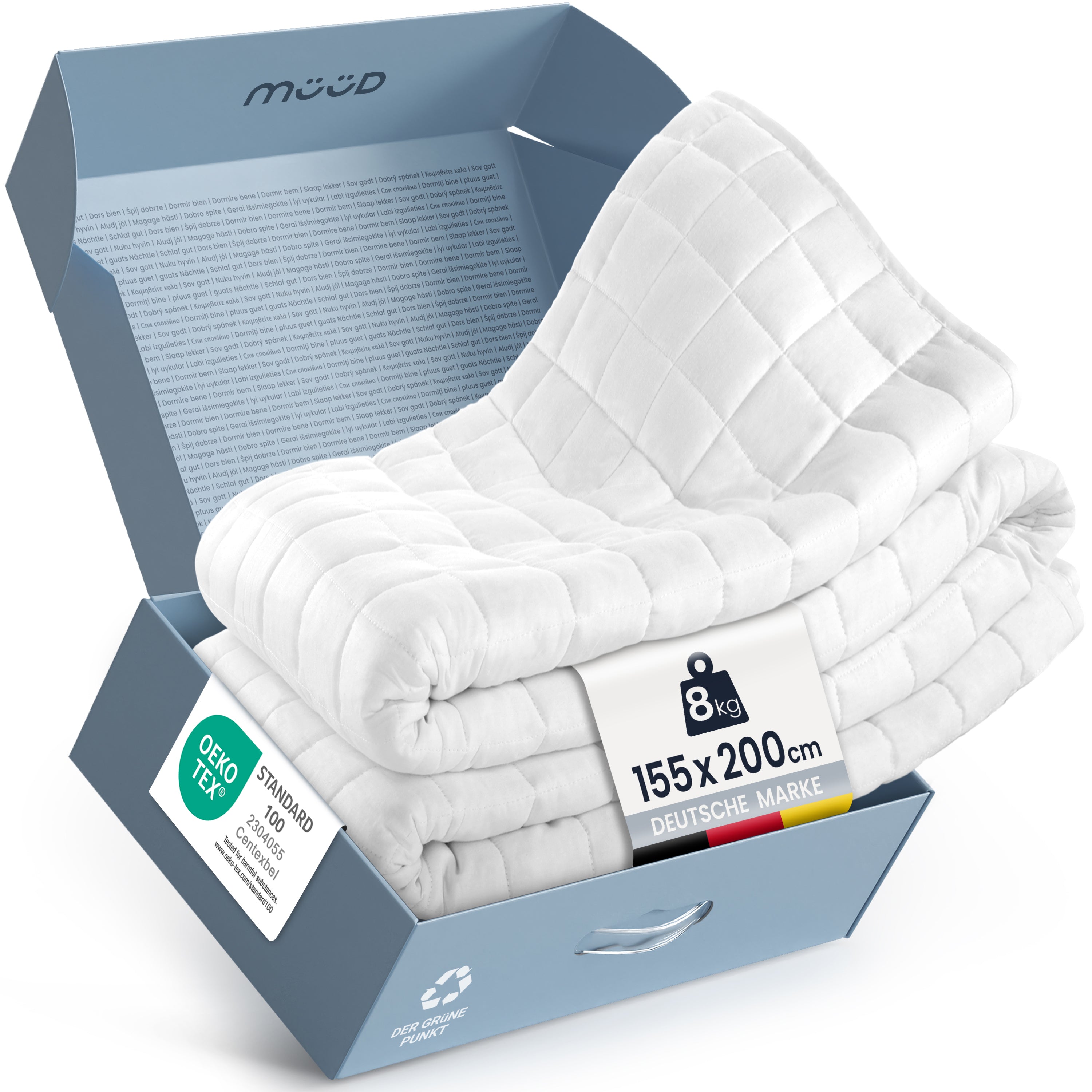 müüd® Gewichtsdecke - Therapiedecke - weighted blanket