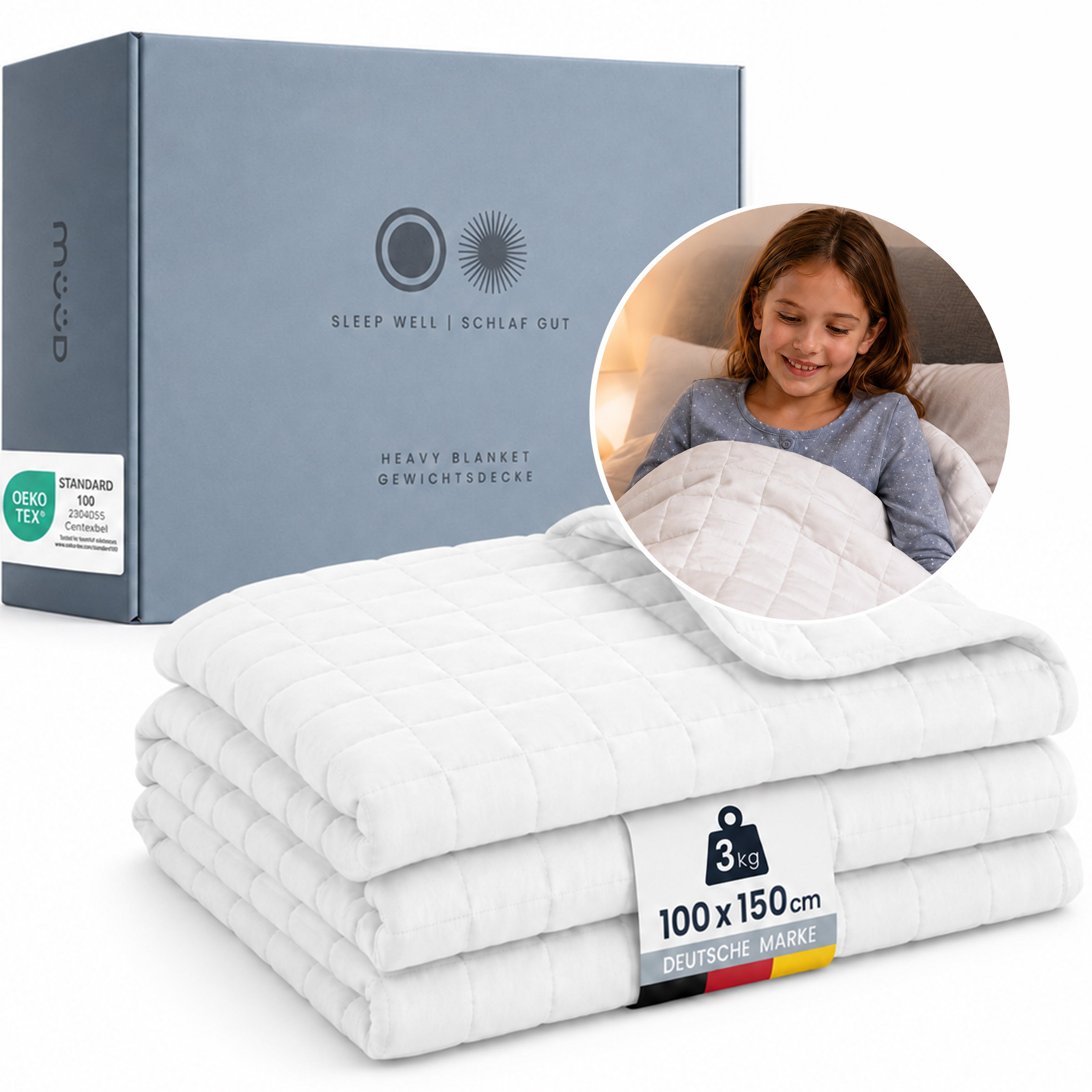 müüd® Kinder Gewichtsdecke - Therapiedecke - weighted blanket kids